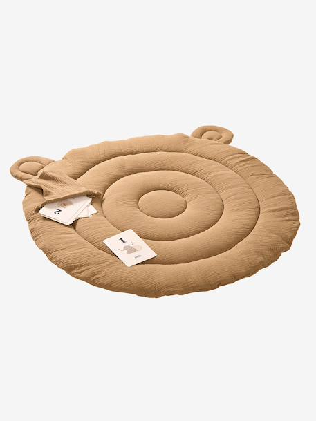 Tapis photo bébé en gaze de coton moka 4 - vertbaudet enfant 