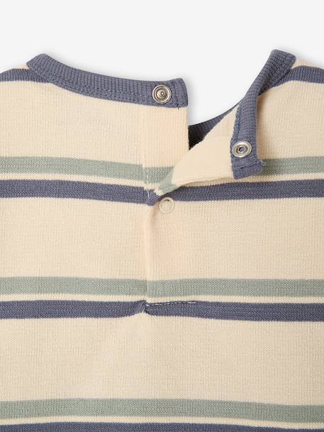 Ensemble T-shirt et pantalon bébé garçon caramel+vert 14 - vertbaudet enfant 