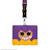 Tour de cou et porte-carte shelly - brawl stars Violet 3 - vertbaudet enfant 