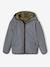 Blouson réversible réfléchissant garçon à capuche kaki 2 - vertbaudet enfant 