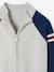 Gilet zippé col montant enfant garçon gris chiné 3 - vertbaudet enfant 