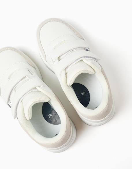 Baskets à fermeture à scratch Blanc 3 - vertbaudet enfant 