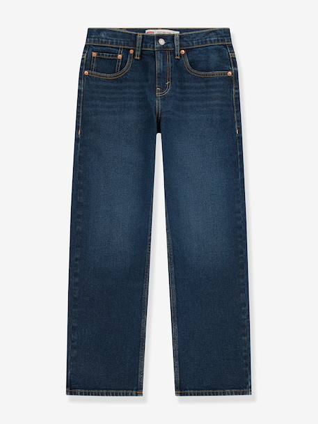 Jean 555 relaxed straight denim brut 1 - vertbaudet enfant 
