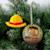 Capsule de noël porte-clés peluche chapeau de paille - one piece Jaune 2 - vertbaudet enfant 
