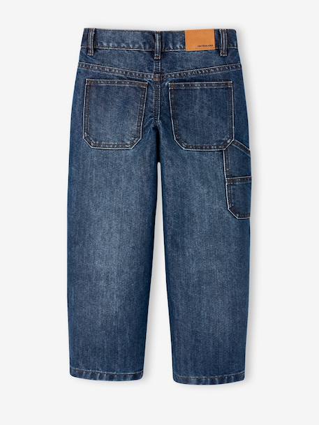 Jean battle indestructible morphologie medium denim brut+denim gris 2 - vertbaudet enfant 