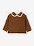 Pull col claudine bébé fille marron 1 - vertbaudet enfant 