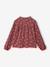Chemise file gaze de coton imprimée personnalisable blanc imprimé+bleu chambray+écru+mauve 21 - vertbaudet enfant 