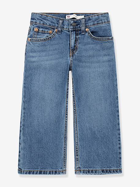 Jean baggy 578 bleu 1 - vertbaudet enfant 