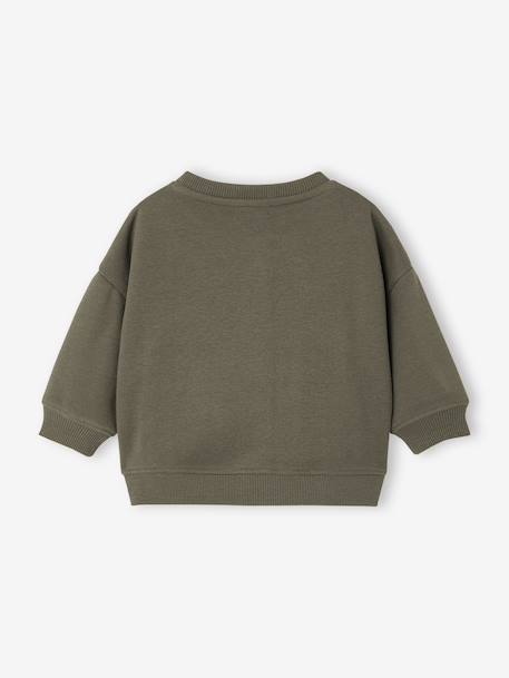 Gilet zippé bébé garçon kaki 2 - vertbaudet enfant 