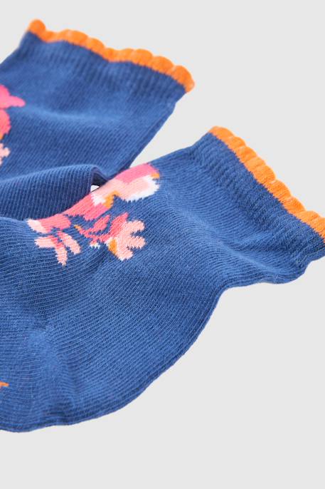Lot de chaussettes en coton Rose 3 - vertbaudet enfant 