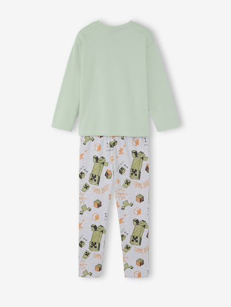 Pyjama Minecraft vert 5 - vertbaudet enfant 