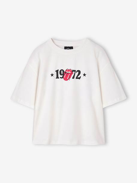 T-shirt Rolling Stones écru 1 - vertbaudet enfant 