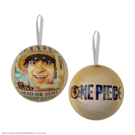 Capsule de noël porte-clés peluche chapeau de paille - one piece Jaune 3 - vertbaudet enfant 