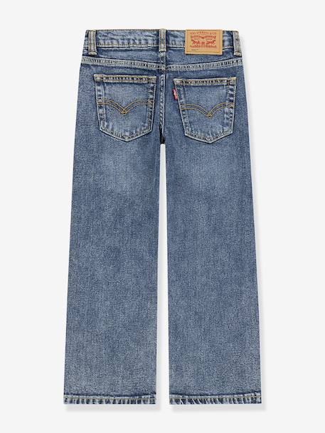 Jean 555 Relaxed Straight denim bleached 2 - vertbaudet enfant 