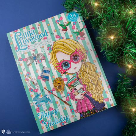 Calendrier de l'avent luna lovegood - harry potter Bleu 2 - vertbaudet enfant 