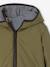 Blouson réversible réfléchissant garçon à capuche kaki 7 - vertbaudet enfant 