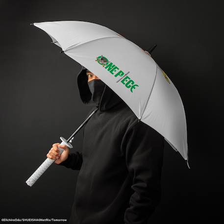 Parapluie épée blanche de zoro - one piece Blanc 2 - vertbaudet enfant 