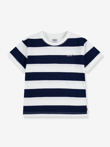 T-shirt rayé bleu 1 - vertbaudet enfant 