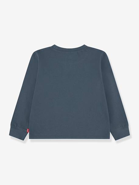 T-shirt manches longues gris foncé 3 - vertbaudet enfant 