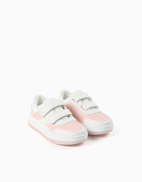 Baskets avec fermeture à scratch Rose 2 - vertbaudet enfant 
