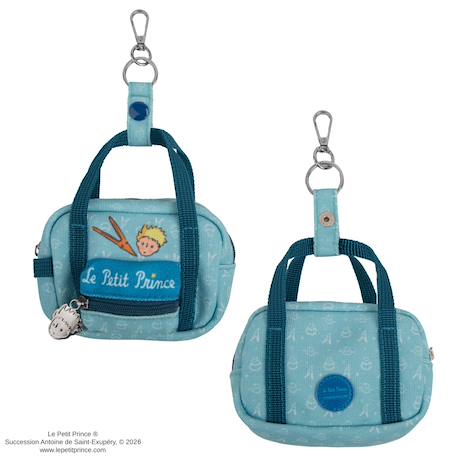 Porte-clés pochette unique au monde - le petit prince Bleu 3 - vertbaudet enfant 