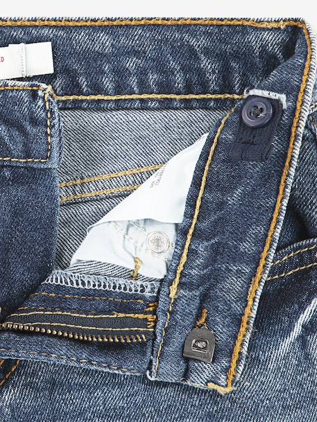 Jean 555 Relaxed Straight denim bleached 3 - vertbaudet enfant 