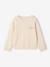 Pull fille personnalisable beige chiné+framboise+mandarine+marine+pivoine+vert de gris 1 - vertbaudet enfant 