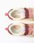 Baskets bi-matière à scratch zy move Rose 3 - vertbaudet enfant 