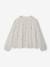 Chemise file gaze de coton imprimée personnalisable blanc imprimé+bleu chambray+doré+écru+mauve 13 - vertbaudet enfant 