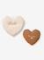 Lot de 2 décos murales coeur écru 3 - vertbaudet enfant 