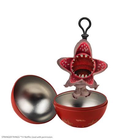 Capsule de noël porte-clés peluche demogorgon - stranger things Rouge 4 - vertbaudet enfant 
