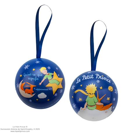Capsule de noël porte-clés peluche le renard - le petit prince Bleu 4 - vertbaudet enfant 