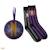 Capsule de noël chaussettes académie nevermore - mercredi Violet 1 - vertbaudet enfant 