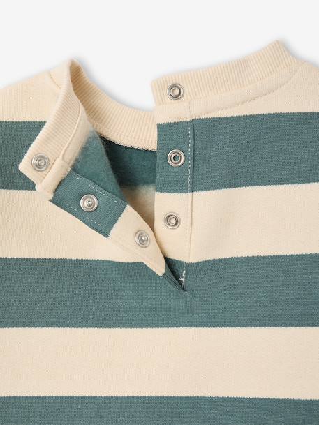 Ensemble bébé garçon sweat et pantalon vert émeraude 6 - vertbaudet enfant 