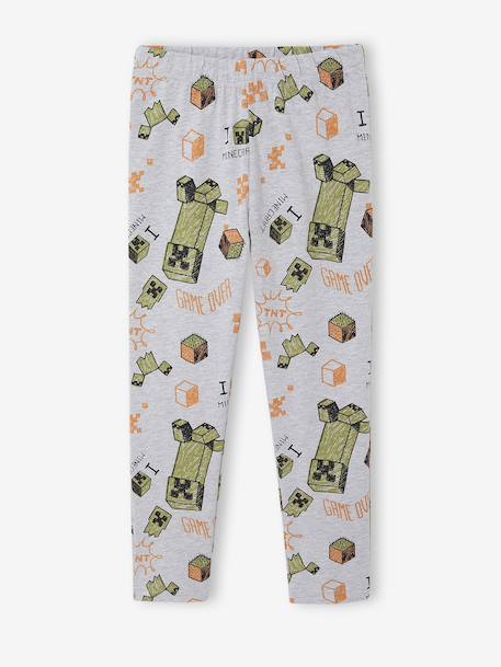 Pyjama Minecraft vert 3 - vertbaudet enfant 