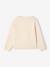 Pull fille personnalisable beige chiné+framboise+mandarine+marine+pivoine+vert de gris 2 - vertbaudet enfant 