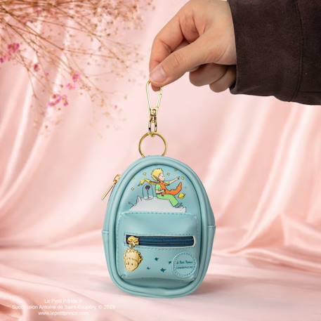 Porte-clés pochette observer les étoiles - le petit prince Bleu 2 - vertbaudet enfant 
