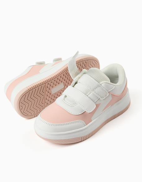 Baskets avec fermeture à scratch Rose 4 - vertbaudet enfant 