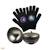Capsule de noël gants mercredi et enid - mercredi Noir 4 - vertbaudet enfant 