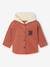 Surchemise à capuche bébé garçon terracotta 1 - vertbaudet enfant 