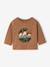 T-shirt manches longues bébé garçon caramel 1 - vertbaudet enfant 
