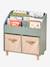 Lot de 2 bacs de rangement en coton moka 3 - vertbaudet enfant 