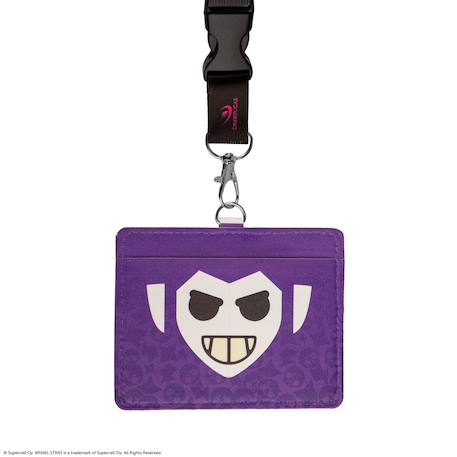 Tour de cou et porte-carte mortis - brawl stars Violet 3 - vertbaudet enfant 