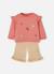 Ensemble maille bébé fille brodé renards Pink 3 - vertbaudet enfant 