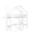 Lit enfant mezzanine cabane 90 x 190 cm pin naturel sommier à lattes inclus - roya Naturel 6 - vertbaudet enfant 