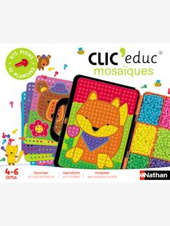 Jouet-Jeux éducatifs-Formes, couleurs et association-Clic educ mosaïques NATHAN
