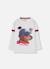T-shirt garçon maille imprimé chien Blanc 2 - vertbaudet enfant 