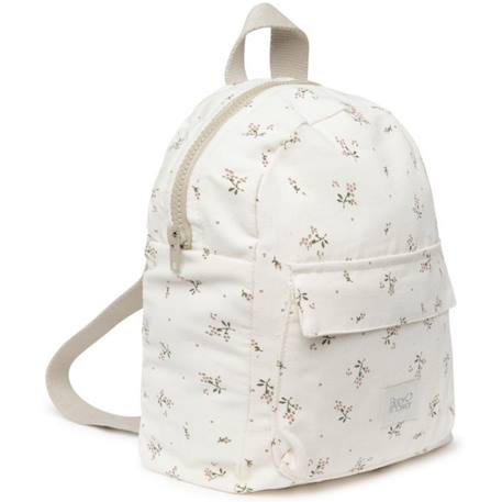 Sac à dos bébé roseberry canvas Ecru, rose, vert 1 - vertbaudet enfant 