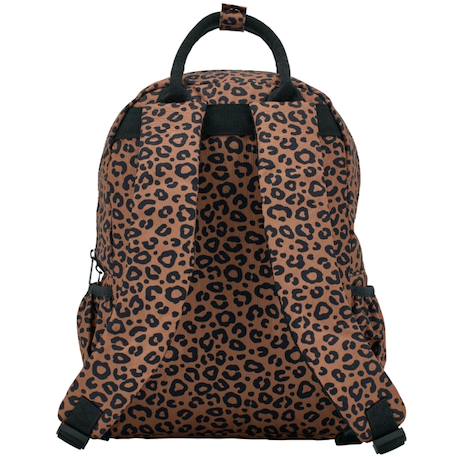 Sac à dos léopard Marron, noir 2 - vertbaudet enfant 