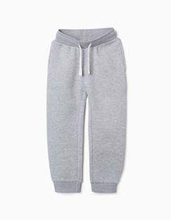 -Pantalon de jogging ajusté en molleton avec cordon de serrage